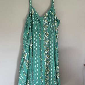 Old navy floral dress xl